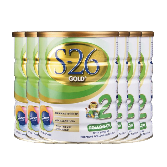 wyeth/惠氏s26金装婴儿奶粉二段 900g