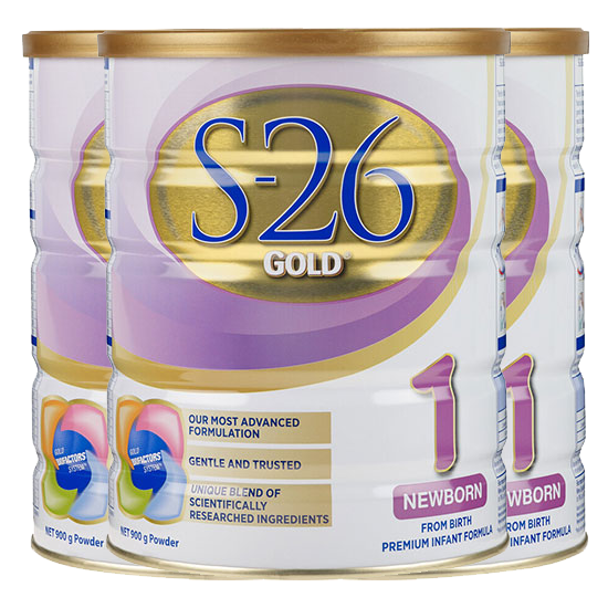 wyeth/惠氏s26金装婴儿奶粉一段 900g